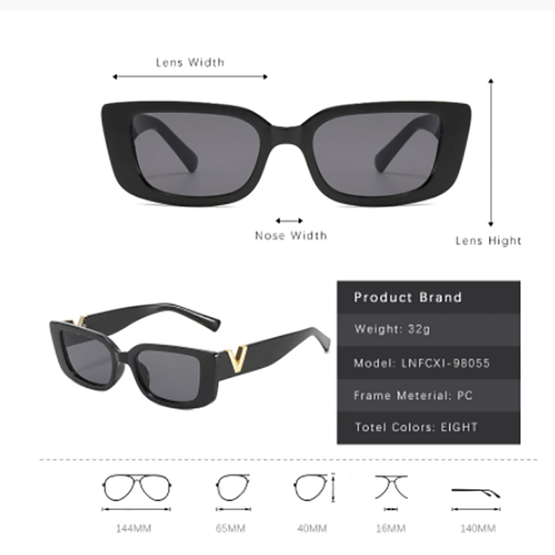 Gafas de sol tipo ojo de gato a la moda, gafas de sol Retro con montura pequeña para conducir, gafas de sol de lujo para hombres y mujeres UV400