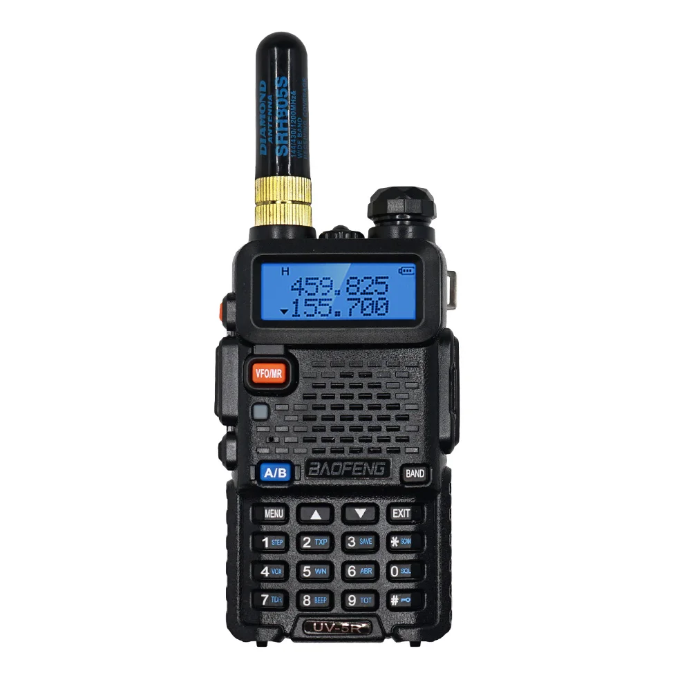 10W ハイゲイン SRH805S SMA メスアンテナ デュアルバンド UHF/VHF SRH 805S ダイヤモンドアンテナ Baofeng UV-5R 888S UV-82 トランシーバー用