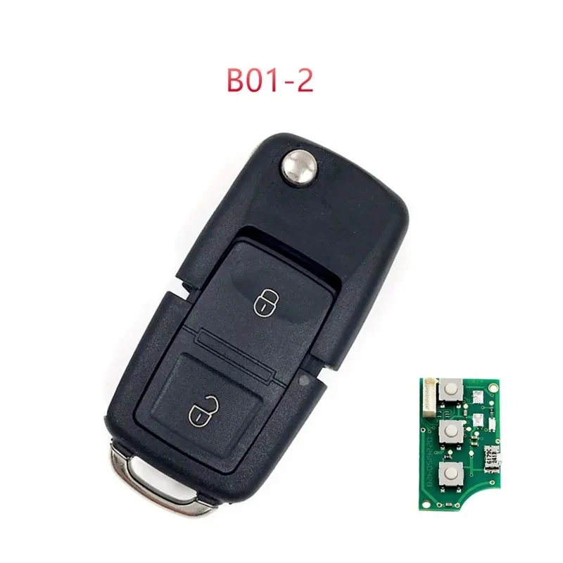 5 pçs/lote KD Chave Remota Série B KD900 B01-2 B01-3 Chave Do Carro para VW KD-X2 Programador Chave Máquina KDMINI