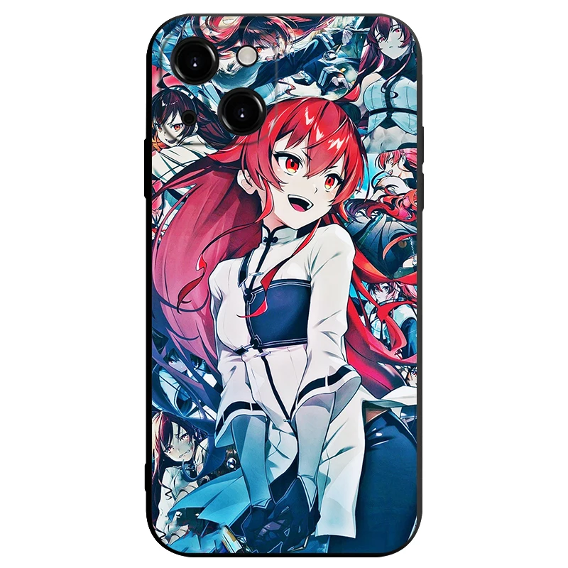 Mushoku Tensei Season 2 Eris Boreas Roxy Elinalise Rudeus Phone Case For iPhone 14 13 12 11 Pro Max Mini XS X XR SE3 2 7 8 Plus