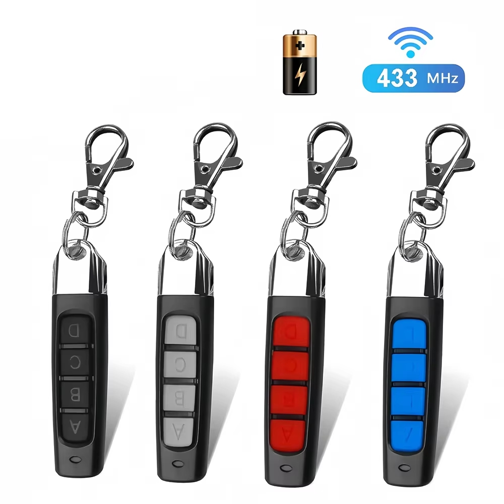 433 МГц 433,92 МГц пульт дистанционного управления гаражные ворота устройство открывания дверей пульт дистанционного управления Дубликатор клон обучение подвижный код ключ от машины