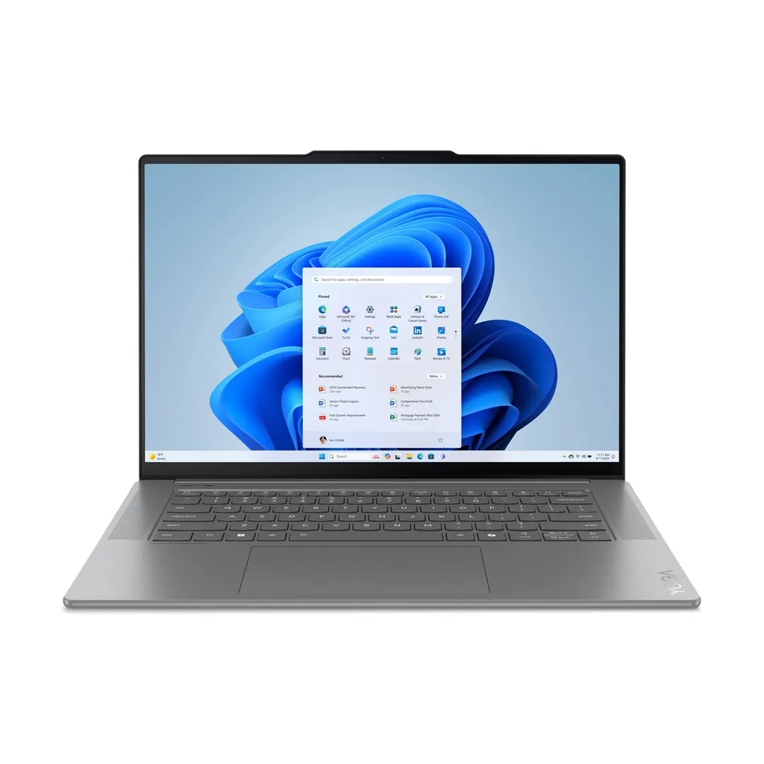 Laptop Lenovo Yoga Slim 7i Aura Edition Ultra 7 256V 15,3" 2.8K Touch 120Hz 16GB LPDDR5x-8533 SSD512 Intel Arc Graphics Win11