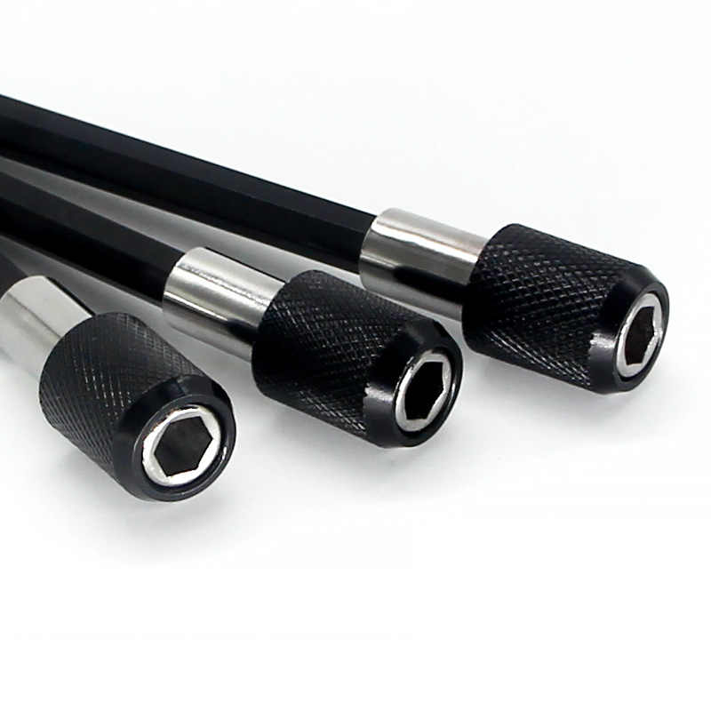 1/4 Polegada hex haste de liberação rápida chave de fenda bit titular barra extensão magnética bit titular extensão 60mm 100mm 150mm