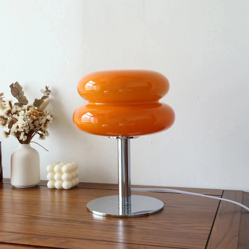 Lampa plastikowa w kształcie makaronika, trójkolorowe ściemnianie, lampka nastrojowa do salonu, ochrona oczu, lampka nocna, dekoracja do pokoju dziewczynki, lampka przy łóżku.