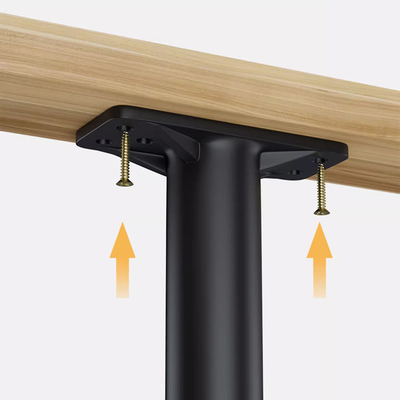 Pé de suporte telescópico ajustável, plástico reforçado, perna do sofá, fundo da cama, suporte de carga, 1 pc