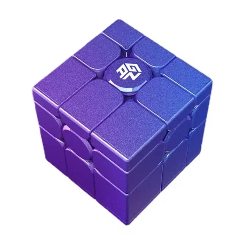 【JudyCube】GAN กระจกแม่เหล็ก (เคลือบ UV) 3X3 Magic Speed Cube Professional Cast เคลือบปริศนา Fidget ของเล่นเด็กของขวัญ
