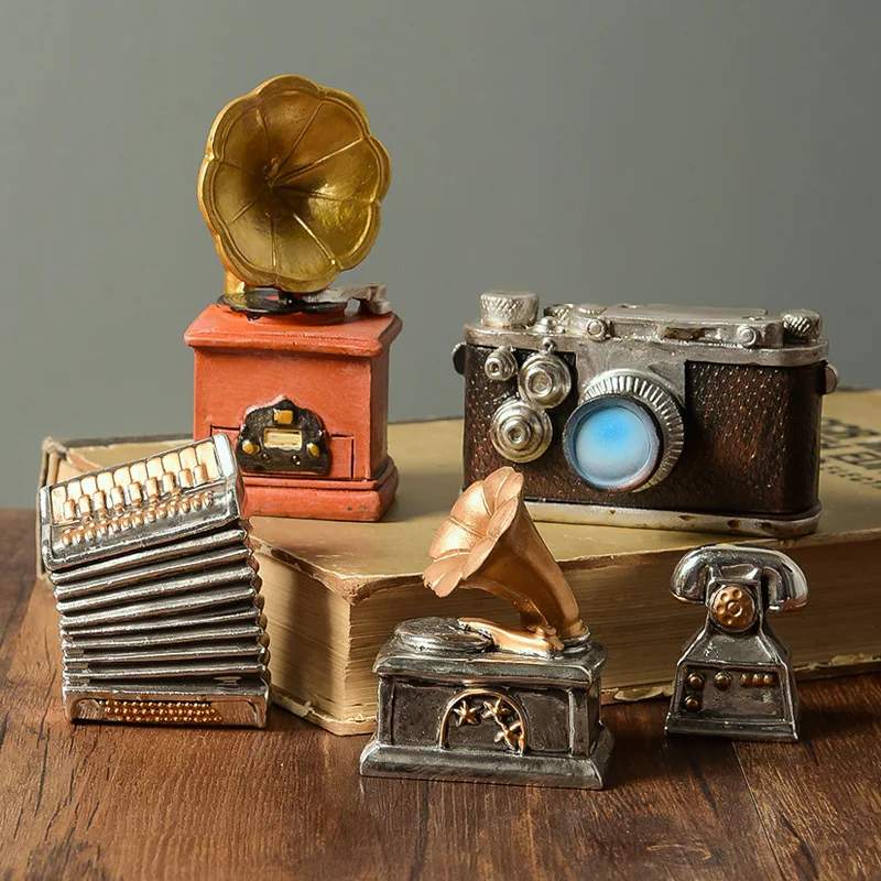 Nắng Sơ Sinh Đạo Cụ Chụp Ảnh Retro Nhựa Nội Thất Bài Hình Ảnh Cho Bé Đồ Trang Trí Đạo Cụ Chụp Ảnh Camera Mini Đạo Cụ