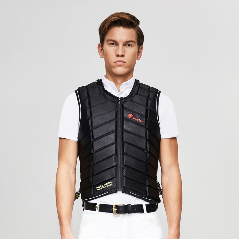 Colete de proteção cavfrisado, colete de segurança para dirigir e equitaria