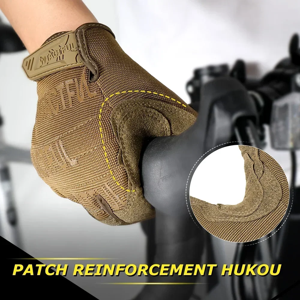 オートバイフルフィンガーグローブ保護具ピットバイカー乗馬バイクモトエンデューロモトクロス MTB BMX サイクリングレーシンググローブ男性