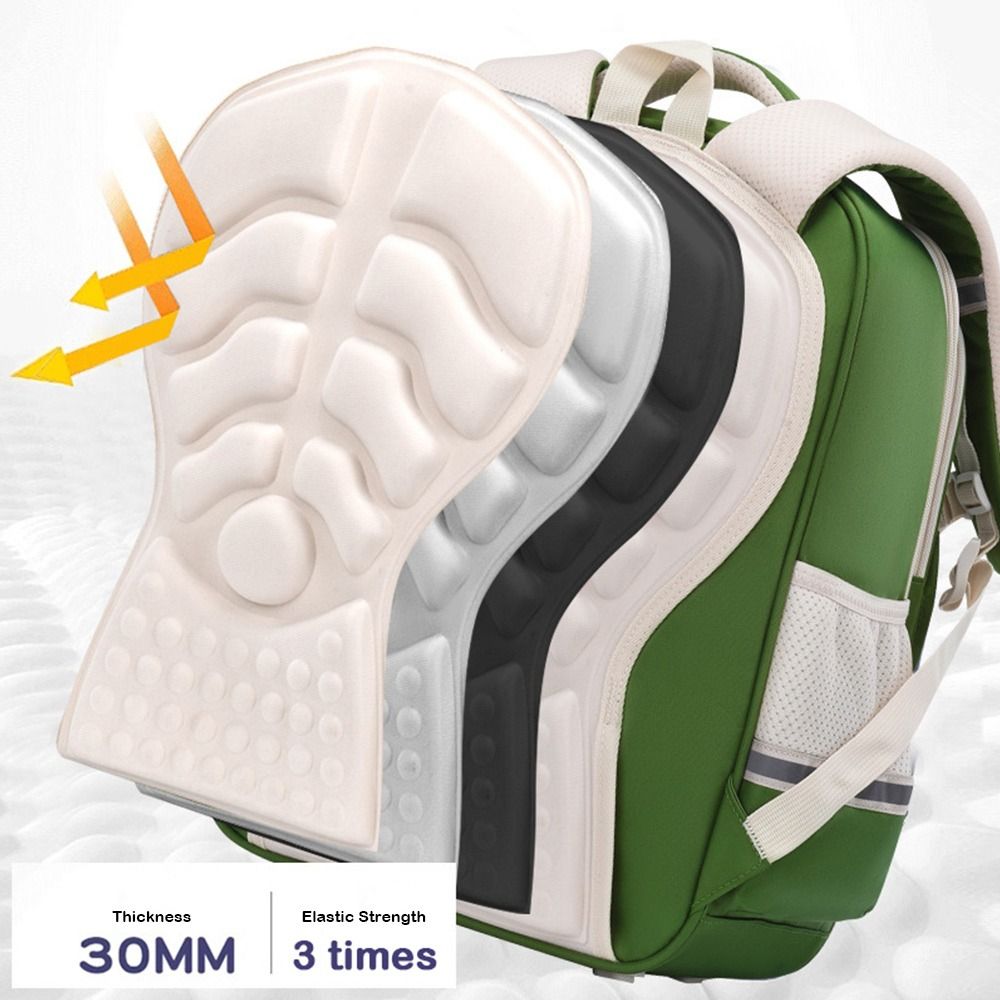 Large Capacity Students Backpack Spinal Protection with Reflective Strips School Bag Waterproof Ergonomic Kids Backpack for kids