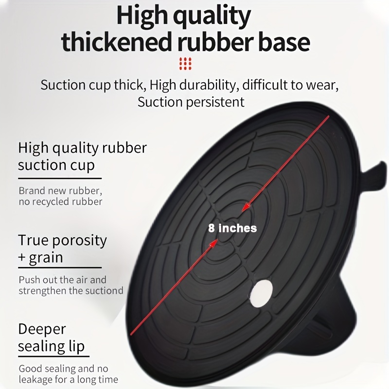 2025 Vacuümzuignap 200 kg Laadvermogen Zware vacuümstrooier voor tegeladsorptie Graniet Glas Lifting 8 Inch Cup