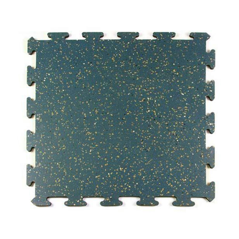 フィットネスエリア用の連動ゴムタイル、パズル形状のフローリング、8mmのゴムロール、15mm