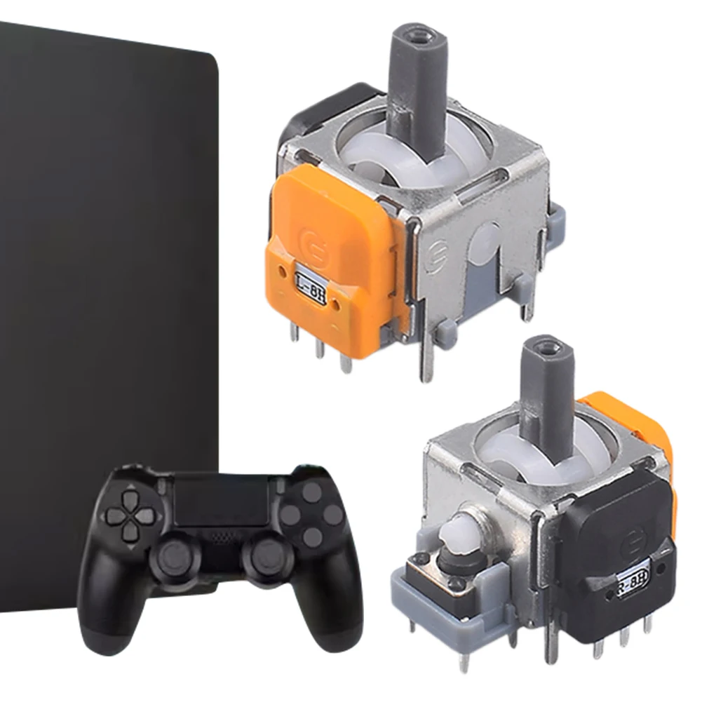 2-10PCS Replacement 3D Analog Joystick For PS5/PS4 Hall Electromagnetic One Controller ThumbStick Repair Parts Accessories 2024