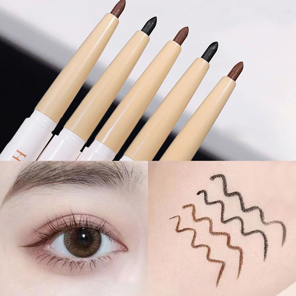 Light Sketch Gel Eyeliner Pencil - Waterproof, Long-Wearing, Smudge-Proof, Natural and Thin Eyeliner Pencil