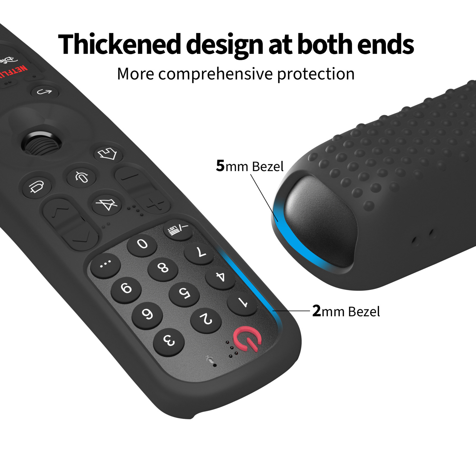 Силиконовый защитный чехол для LG Smart TV Magic Remote Control для Smart TV Remote Protection Case MR21GA/MR22GA/MR23GA