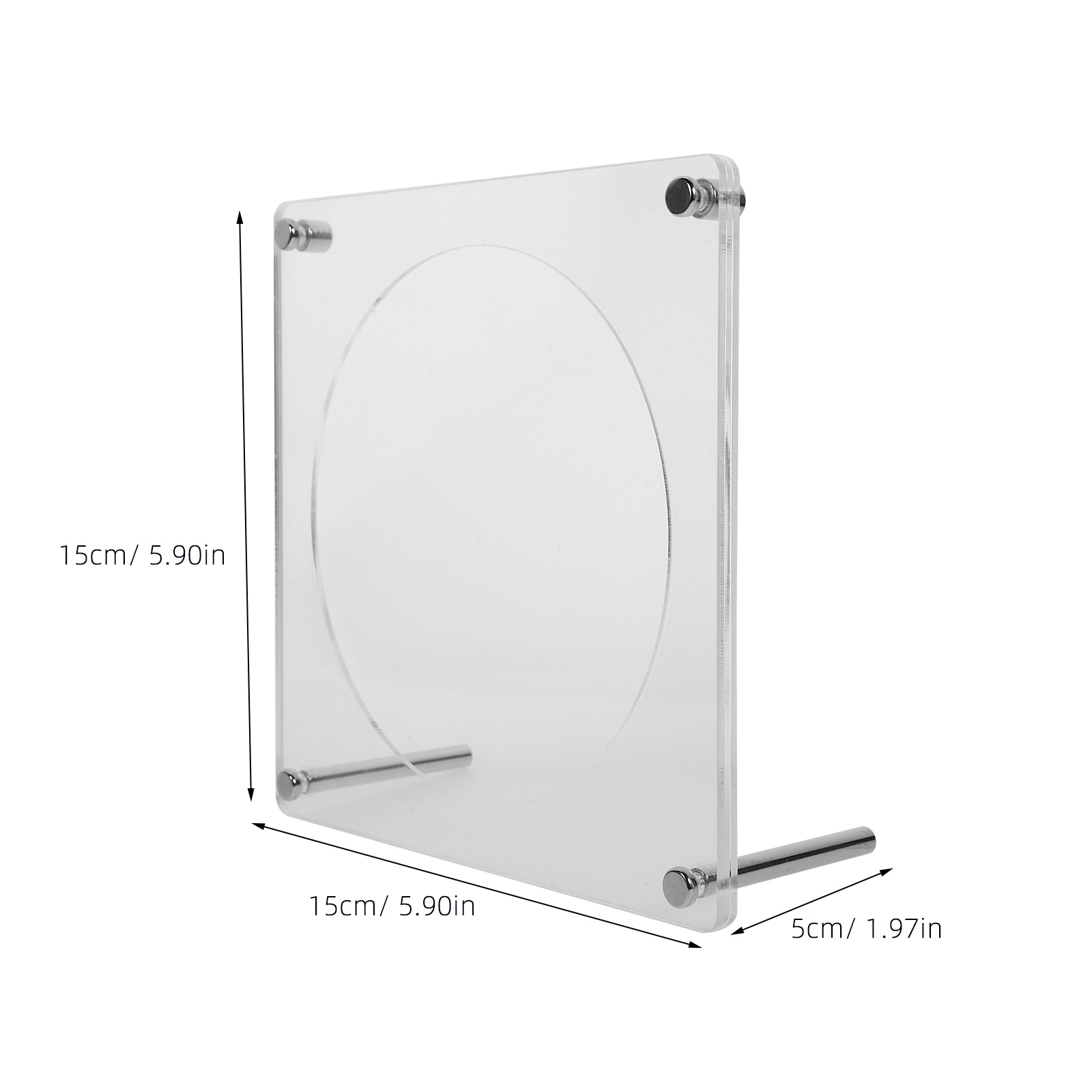 Acrylic Cd Stand Rack Desktop Record Display Rack Cd Stand Card Holder Household Album Bedroom Acrylic Racks For Diy Crafting