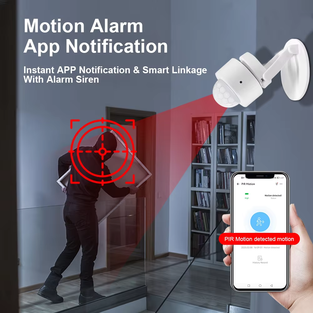 EWelink Zigbee With/No A Stand Pir Motion Sensor Movement Human Body Infrared Detector Security Alarm Sensor Works With APP