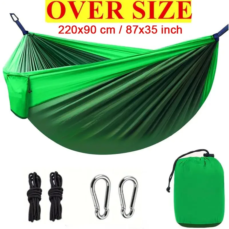 Rede de acampamento com correspondência de cores, durável e fácil de instalar, adequada para acampamento, praia, caminhadas, atividades ao ar livre