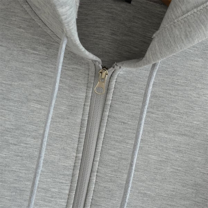 KEANKETIAN-Sudadera con capucha y cremallera para mujer, estilo Unisex, dos bolsillos, sudaderas holgadas de gran tamaño, prendas de vestir exteriores, novedad de invierno