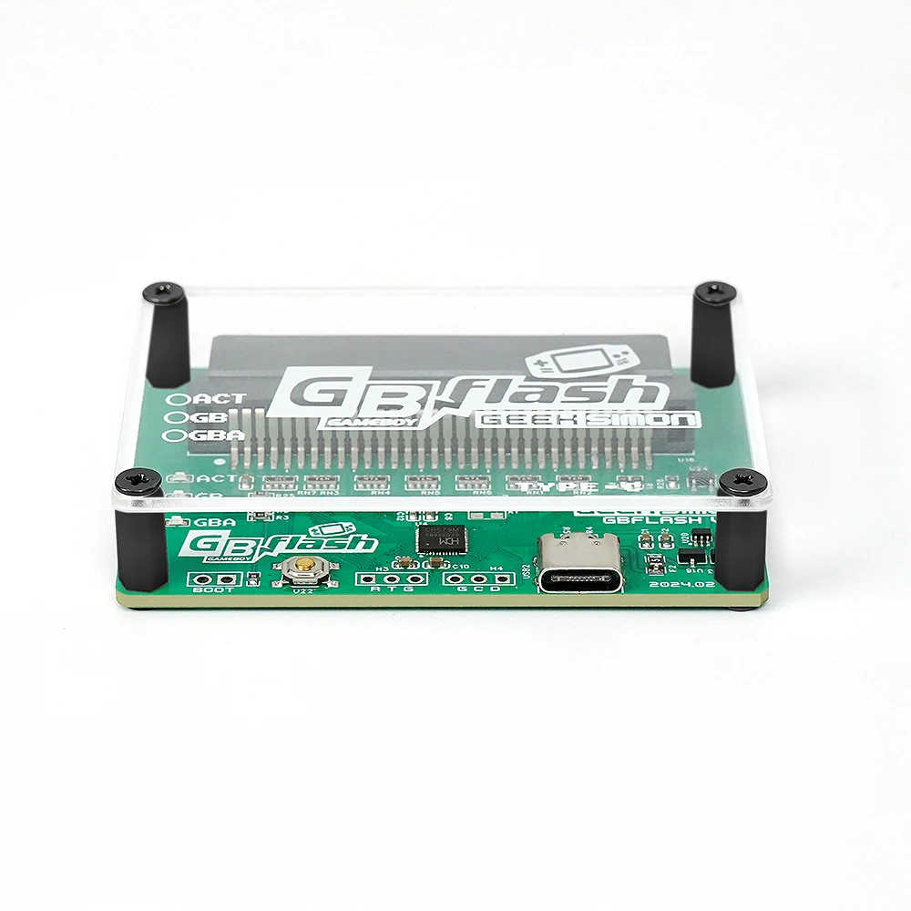 Quemador de tarjetas de juego para Game Boy/Game Boy Advance Backup ROMs salva lector de juegos Flasher para cartucho GBA/GBC GB Cart