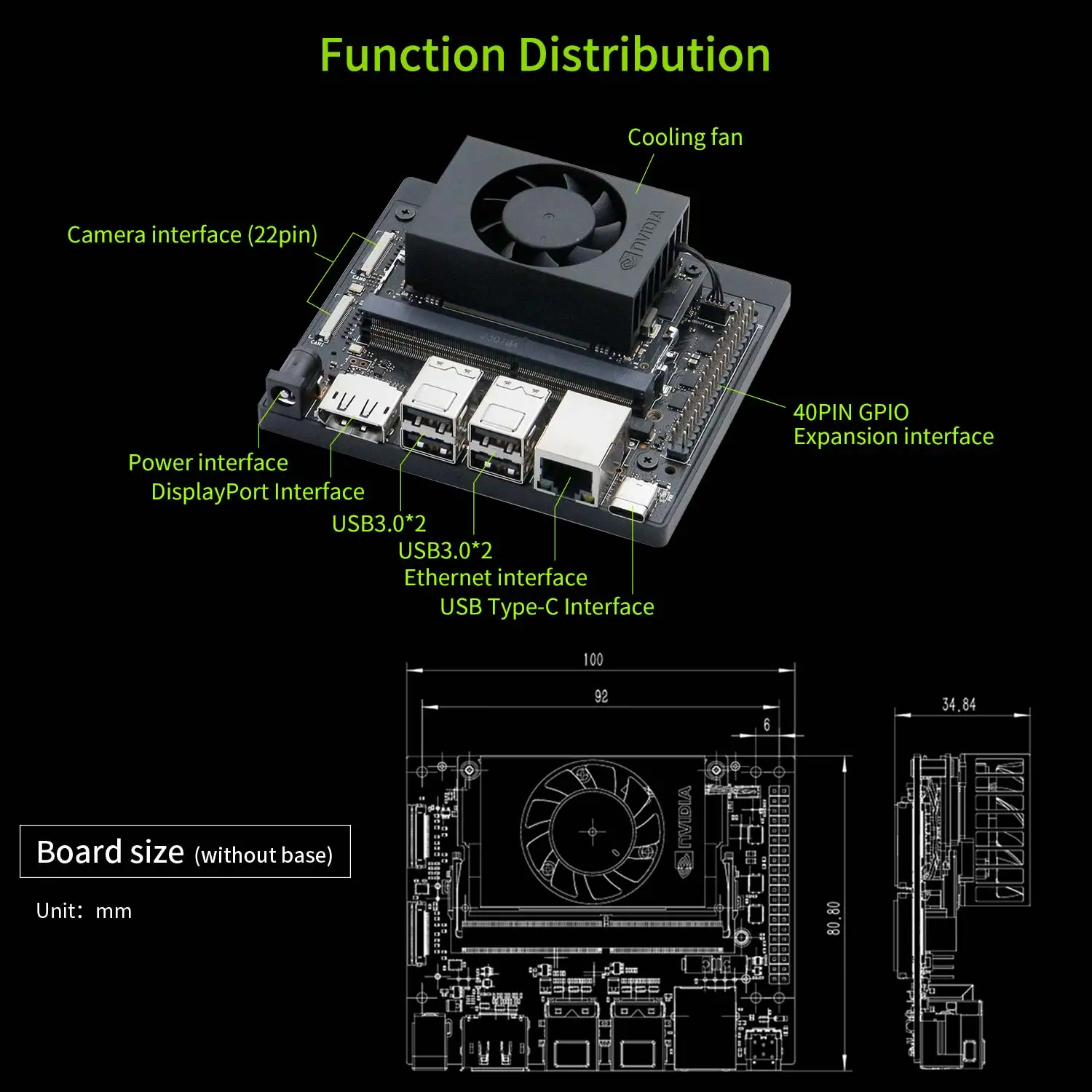 Yahboom Jetson NANO 4GB Nhà Phát Triển Bộ Dựa Trên JETSON NANO 16G EMMC Mô Đun CE ROHS Cho ProgrammingRobot Nhúng học Sâu