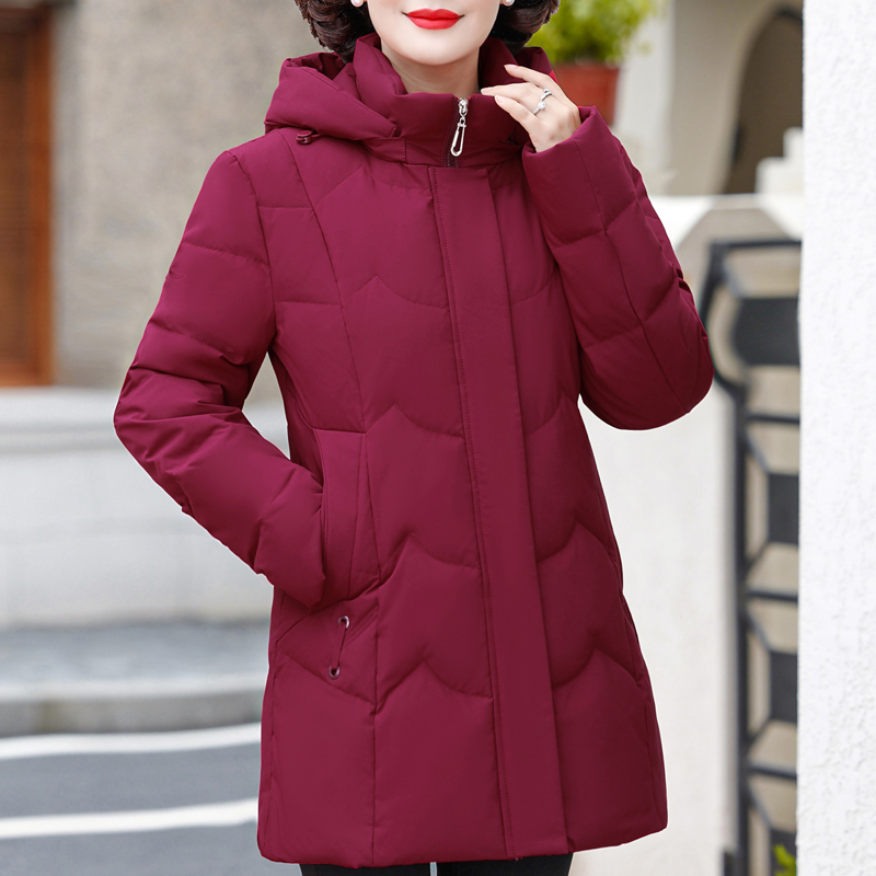 女性用の白いダックダウンジャケット,厚くて暖かいカジュアルコート,フード付きの冬のパーカー,高品質,90%