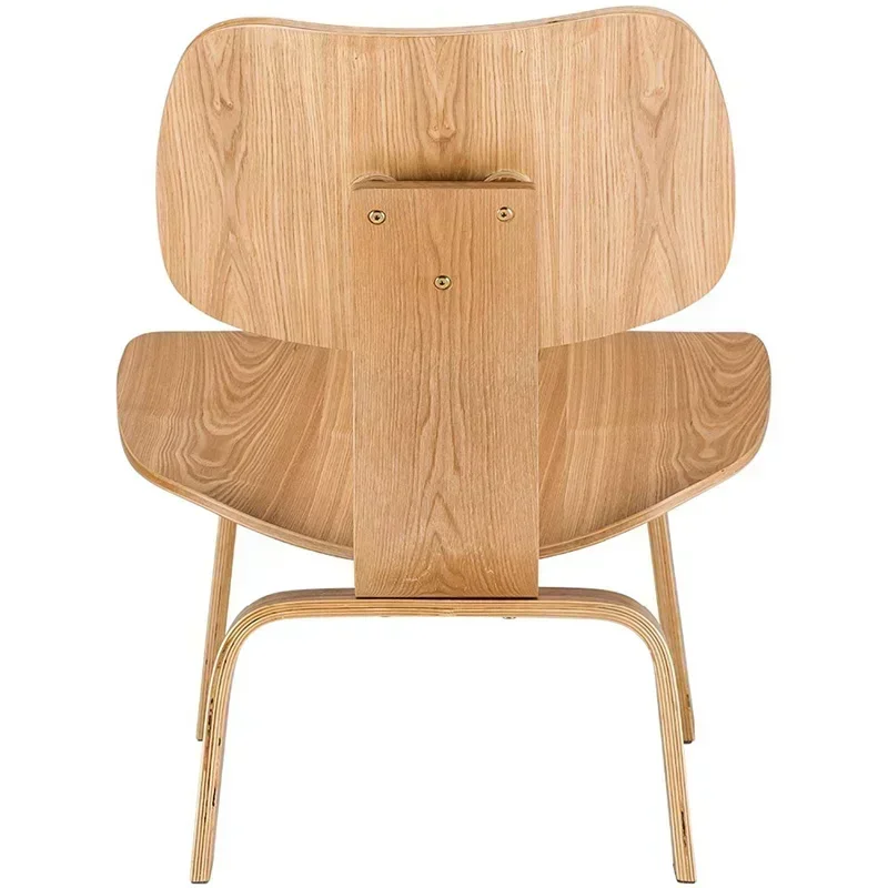 Sillas de sala de estar, silla nórdica de ocio de madera maciza, creativa, sencilla, moderna, de diseño, sofá individual, silla de concha de avión