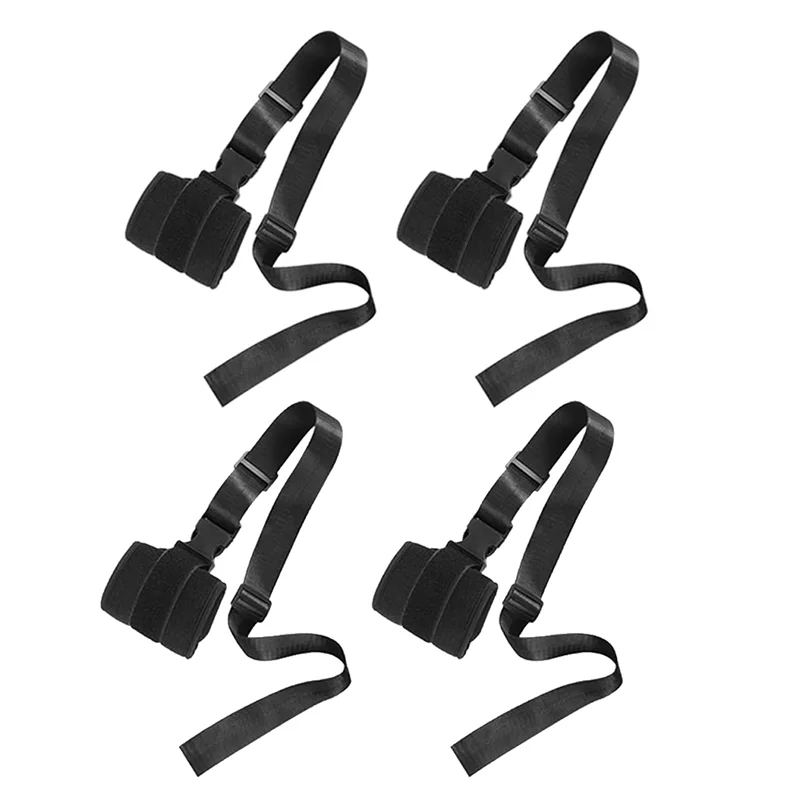 ABZS Bed Restraints Belts For Wrists And Ankles, 4Pcs Limb Holder With Quick Release Buckles, Patient  Restraints