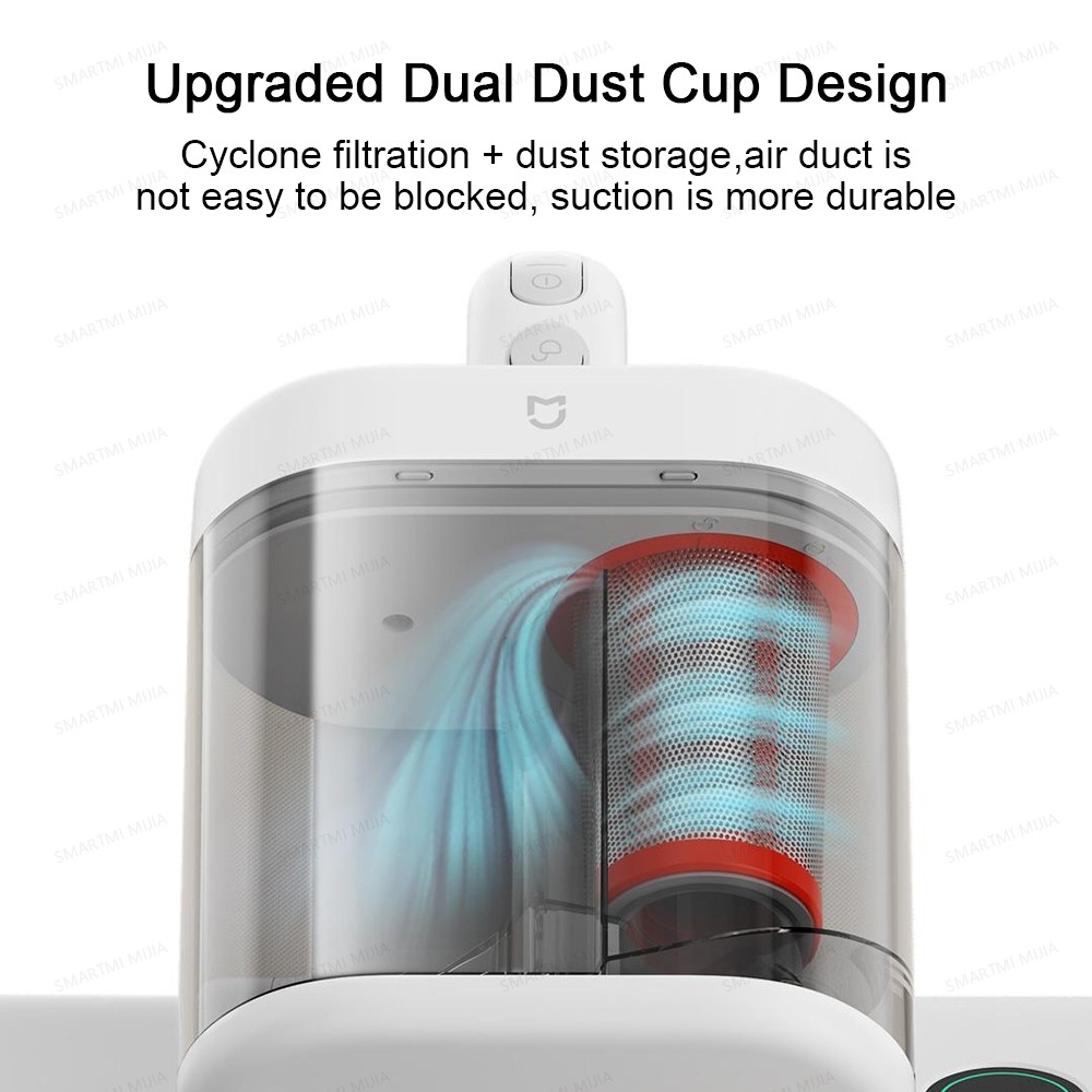 XIAOMI MIJIA Dust Mite Vacuum Cleaner 2 Pro,3 Cleaning Modes,16kPa Suction,UV Sterilisation,Hot air drying,Smart Mite Detection​