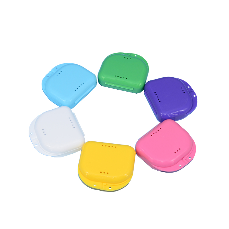 Kunstgebit Opbergdoos Tandheelkundige Retainer Orthodontische Mondbeschermer Container Plastic Mondhygiëne Benodigdheden Lade Tandheelkundige Apparaat Case