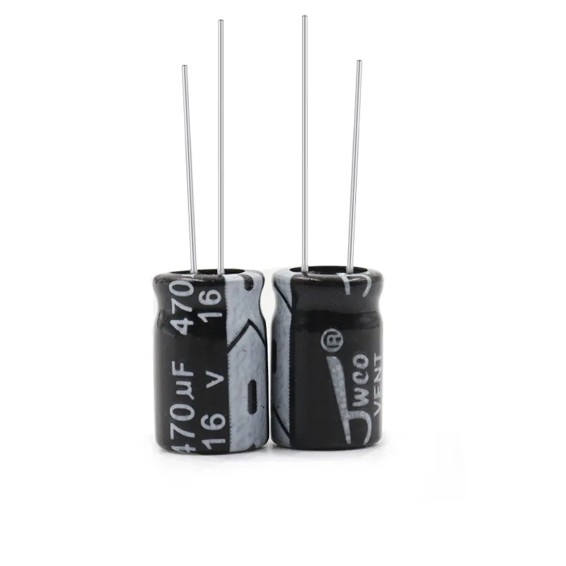 Aluminum Electrolytic Capacitor 1uF 2.2uF 3.3uF 4.7uF 10uF 22uF 33uF 47uF 100uF 220uF 10V 16V 25V 35V 50V 63V100V 250V 400V 450V