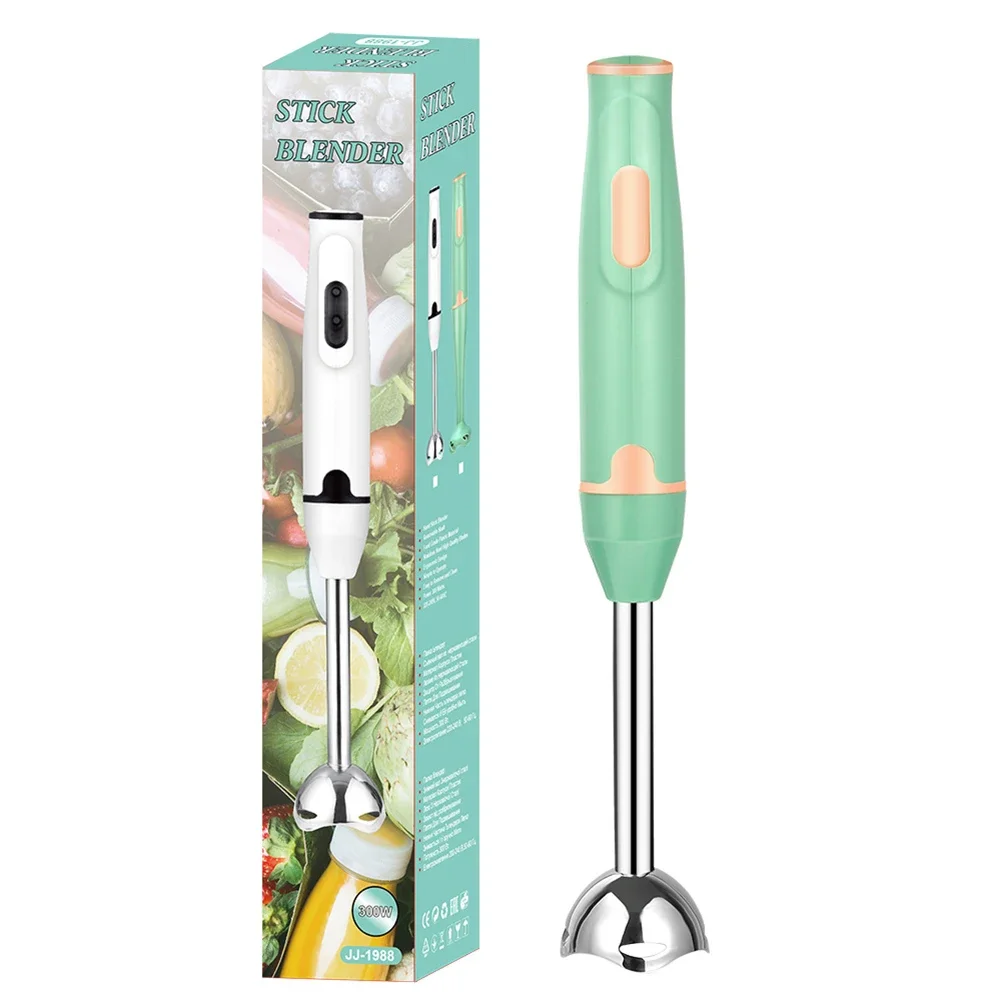 Immersion Hand Stick Blender อาหารไฟฟ้าเครื่องบดผักมือถือ Stick Mixer สําหรับสมูทตี้ซอสซุปอาหารเด็ก