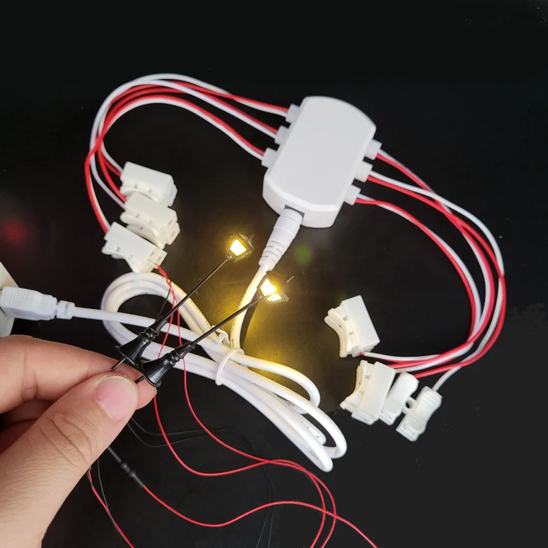 USB 5V AC/DC Adapter Cấp Nguồn Với 6/12 Cổng Đầu Ra Đường Sắt Bố Cục/Đường Sắt Bố Cục/Xe Lửa cách Bố Trí/Đèn Bố Trí Chiếc Lược Ngà
