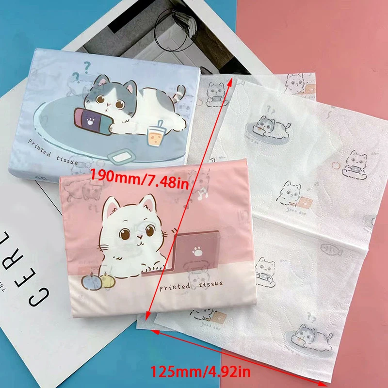 1pack (40 Sheets）Disposable Face Towel Tissue Soft Thick Dry Wipe Tissue Household Napkins Paper Towels Toilet Paper
