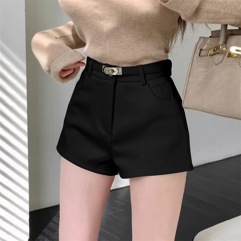 High Waist Legging orts Pure Color Slimming Casual Wear Outdoor Hot Pants Trendy Faionable Wide Leg Pants for Girls