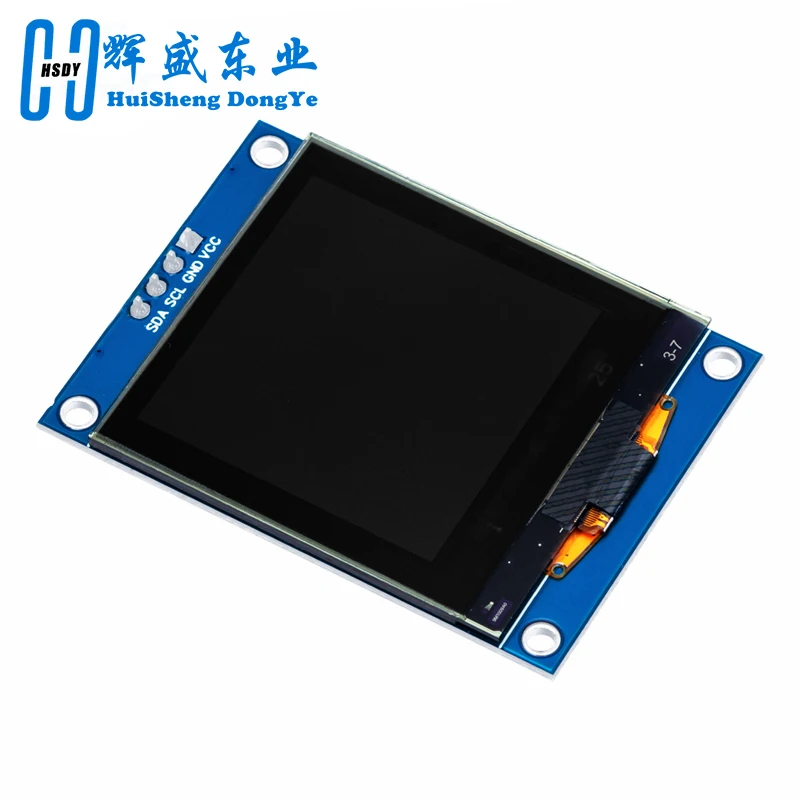 Novo módulo de tela de proteção oled de 1.5 polegadas 1.5 "128x128 driver sh1107 iic 4 pinos branco para raspberry pi para stm32 para arduino