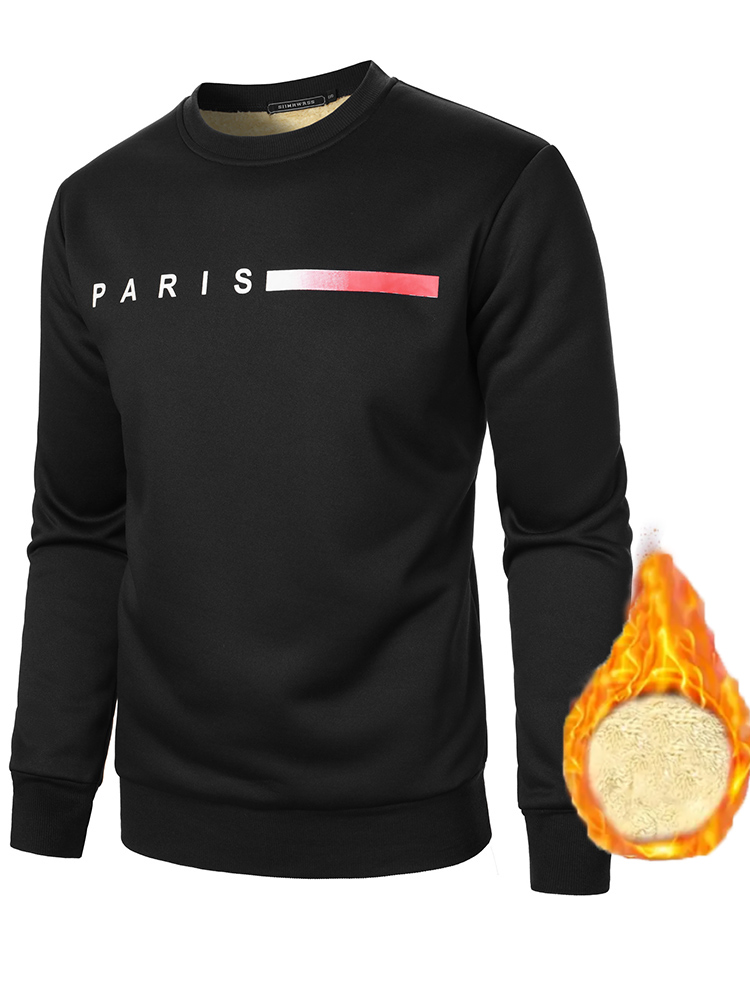 Cashmere round neck men's winter thick cashmere under a warm cashmere