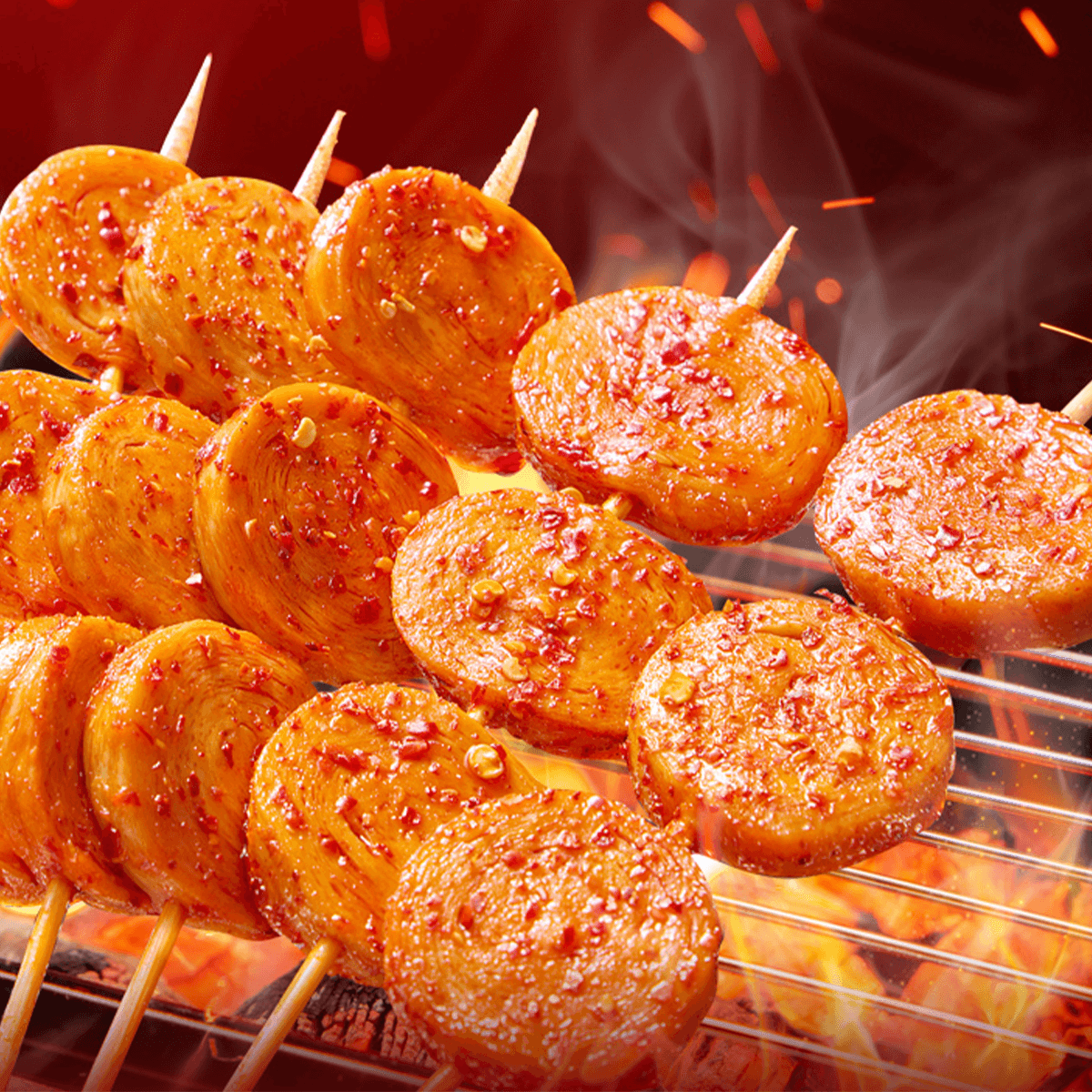 [6Packs] WEILONG Roasted Wheat Gluten Sliced , BBQ Flavor, 5.29 oz*6Packs