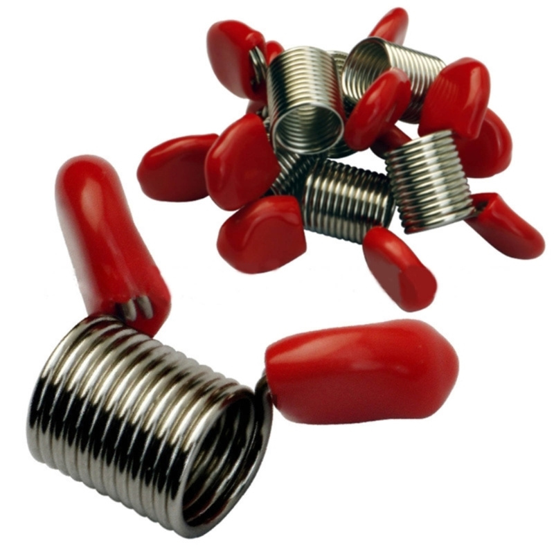 Bộ chặn hạt 8/4 món dùng để làm đồ trang sức Chốt cuối lò xo để kết cườm D0LC