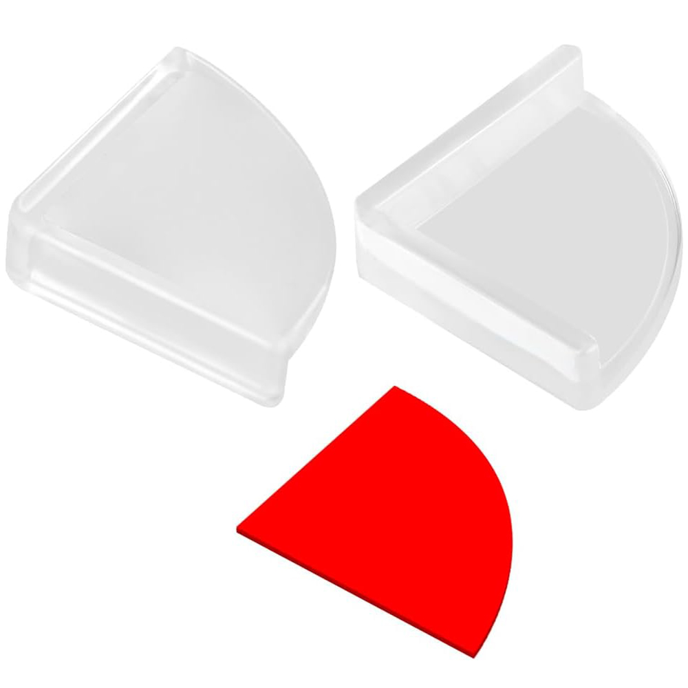 Sicherheits-Eckenschützer, 8-teilige Schutzecken, weiche Tisch-Eckenschützer für Kinder, geeignet für Kindermöbel,