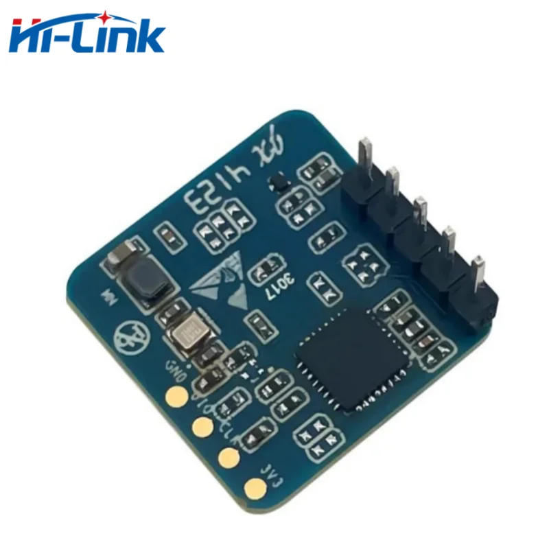 24GHz HLK-LD2410S Radar Sensor 0.1mA 3.3V Low power consumption Millimeter Wave Human Presence Detection Motion Switch LD2410S
