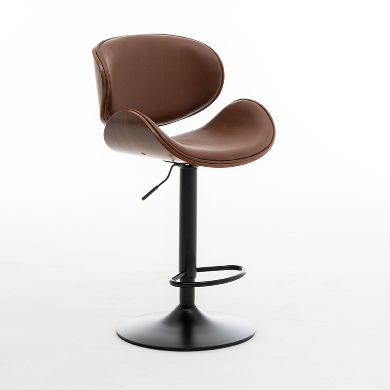 Cadeira de bar de cozinha ajustável, moderna, alta, design nórdico, bancos de bar de café da manhã, luxo, minimalista, chaise haute, decoração de bar