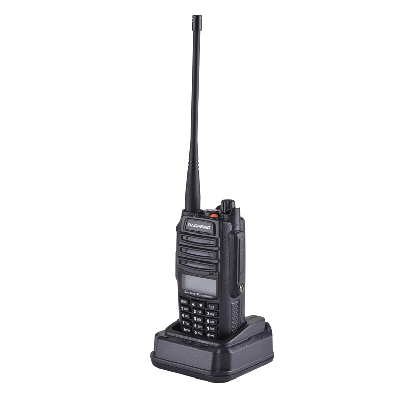 100% oryginalny Baofeng UV-9R Walkie Talkie Adapter USB ładowarka biurkowa BF-9700 UV9R PLUS radio dwukierunkowe akcesoria do akumulatorów litowo-jonowych