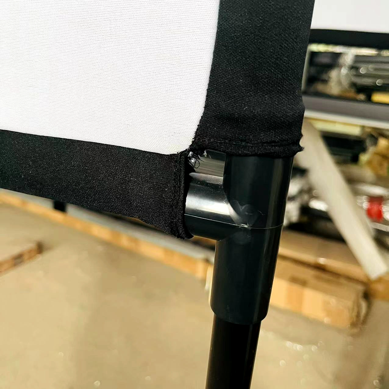 Kuaige 60-120 pulgadas portátil al aire libre trípode pantalla de proyección proyector plegable rápido