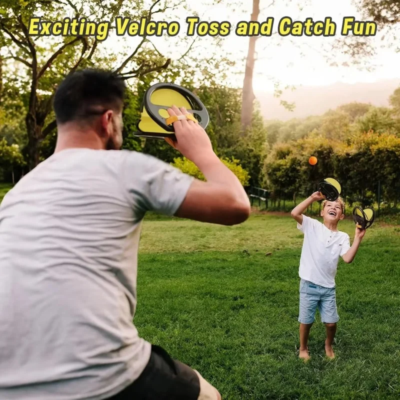 Outdoor Fitness Throwing Hand Toss Ball Throw Catch Toy Parent-Child Fitness Interactive Toy Multiple People Games