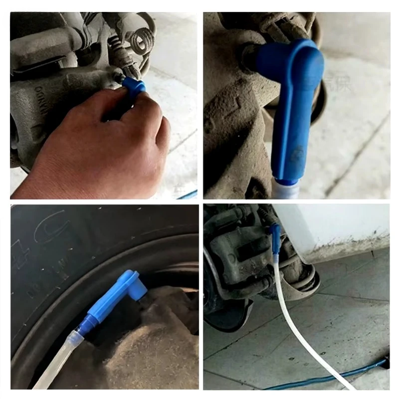 รถน้ํามันเบรค Exchange ปั๊ม Empty Drained Oil Bleeder น้ํามันเบรคอัตโนมัติเครื่องมือ Connector น้ํามันสูบน้ําท่อน้ํามันอุปกรณ์