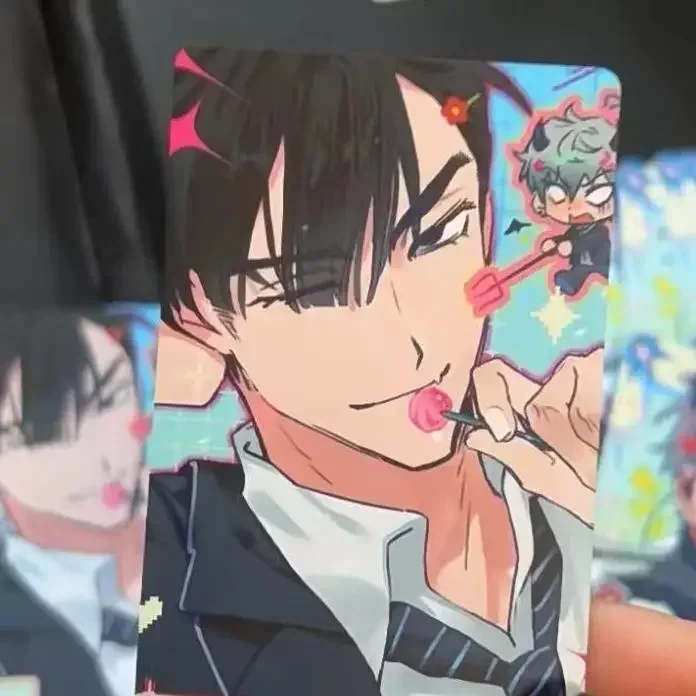 Alien Stage 3 นิ้วการ์ด Ivan Till Kawaii หนังสือคลิป Pagination Mark น่ารักคอลเลกชันการ์ดอะนิเมะสินค้าบุ๊คมาร์คอุปกรณ์โรงเรียน