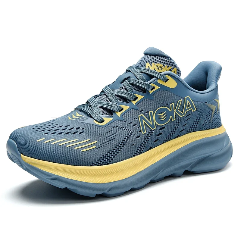 Scarpe da corsa da uomo da jogging in mesh traspirante ammortizzazione antiscivolo scarpe da esterno di lusso coppia trainer scarpe da ginnastica da corsa scarpe fuoristrada