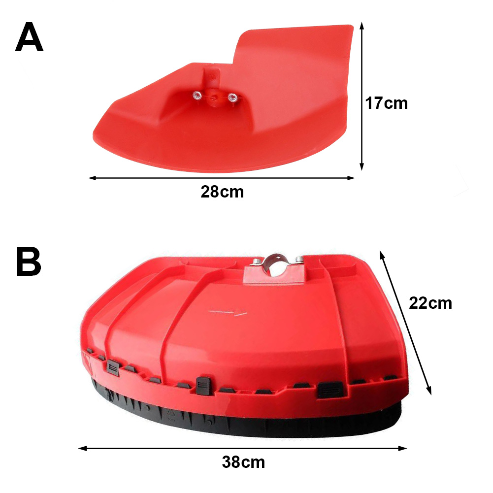 Universal Brush Cutter Shield High Quality Mower Protection Baffle Petrol Brush Cutter Grass Accessories Mower Grass Guard Tools