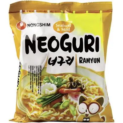 Neoguri Ramyun 120g - Nong Shim Instant Meeres früchte Ramen Suppe